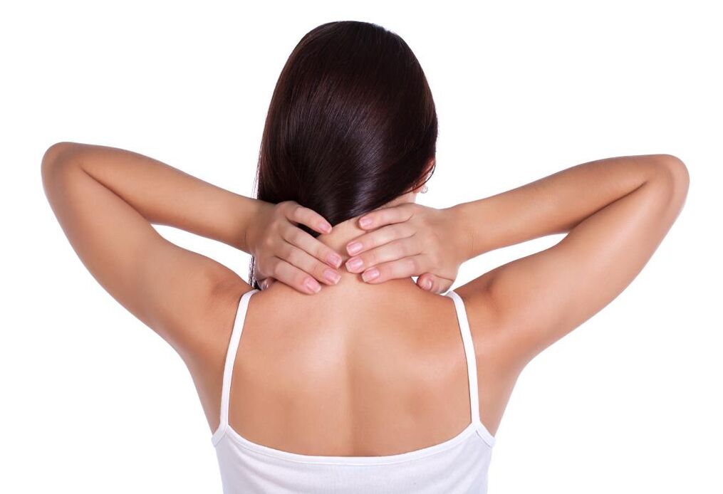 Osteokondroz nedeniyle boyun ağrısı